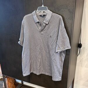 Hart Schaffner Marx Light Gray Polo Shirt
